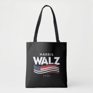 Bolsa Tote Kamala Harris Tim Walz Valsa Eleição 2024