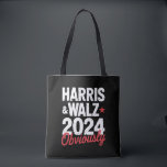 Bolsa Tote Kamala Walz Obviamente 2024 Harris Waltz 2024<br><div class="desc">Kamala Walz Obviamente 2024 Harris Waltz 2024 Eleição</div>