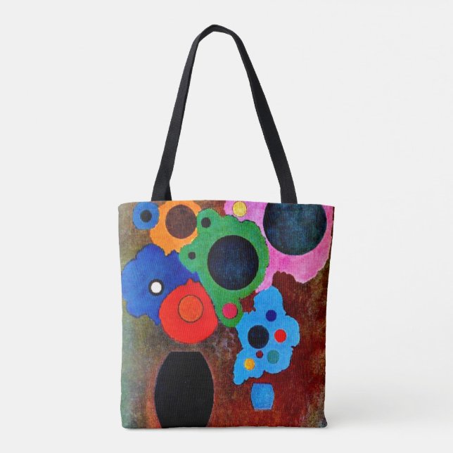Bolsa Tote Kandinsky - Aumento Preto (Verso)
