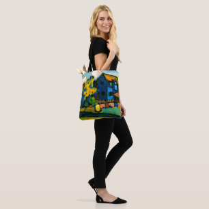 Bolsa Tote Kandinsky - Blaues Haus Klein