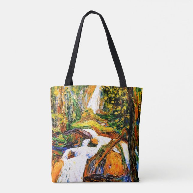 Bolsa Tote Kandinsky - Kochel - Cachoeira I (Verso)
