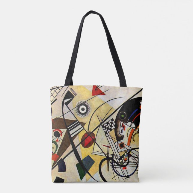 Bolsa Tote Kandinsky - Linha transversal (Verso)