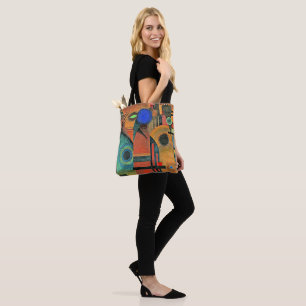 Bolsa Tote Kandinsky - Silêncio Marrom, abstrato art