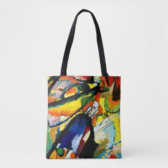 Bolsa Tote Kandinsky - Um Anjo do Último Acórdão (Frente)