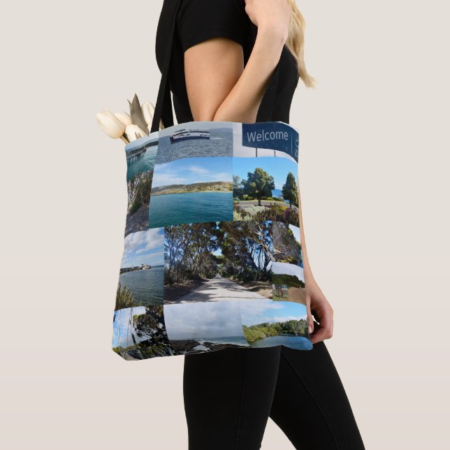 Bolsa Tote Kangaroo Island, Austrália, Photo Collage, (Close Up)