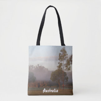 Bolsa Tote Kangaros no saco de tota de nevoeiro