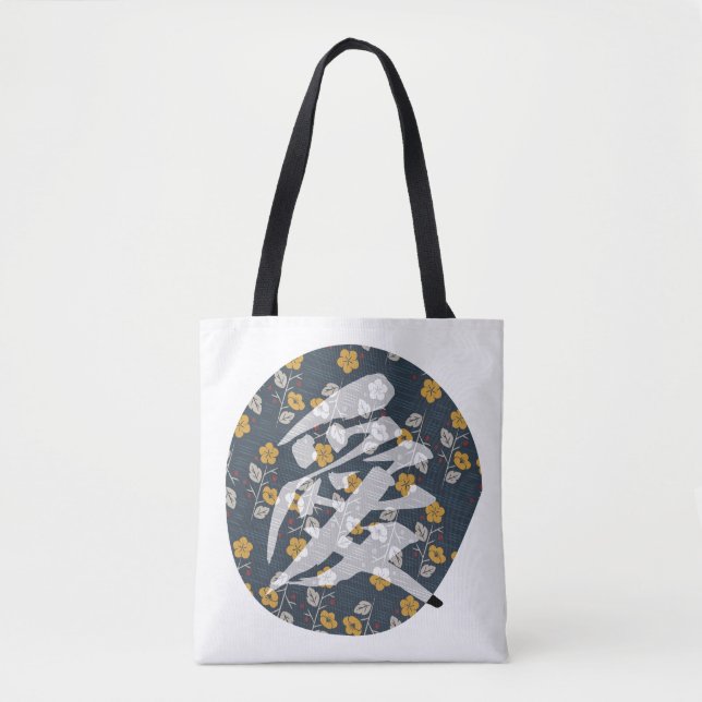 Bolsa Tote Kanji "AI" -love- (Frente)