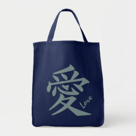 Bolsa Tote Kanji Love Tales personalizados