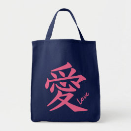 Bolsa Tote Kanji Love Tales personalizados