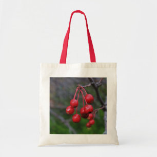 Bolsa Tote Kansas Red Berries Tote Bag