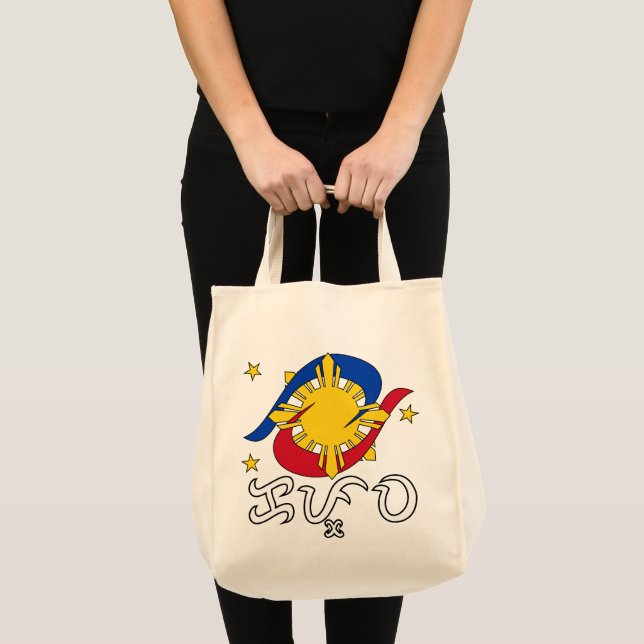 Bolsa Tote Kapwa (Baybayin script) (Frente (produto))