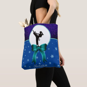 Bolsa Tote Karate Girls Glitter e Arco Snowflake