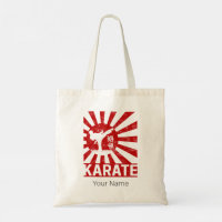 Karate Martial Arts com Design japonês Vintage