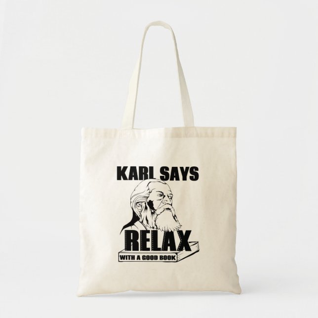 Bolsa Tote Karl Marx (Frente)