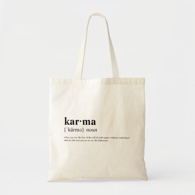 Bolsa Tote Karmas (Frente)
