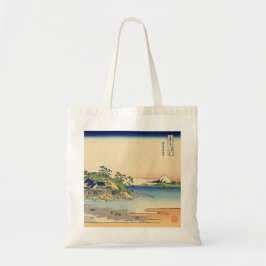 Bolsa Tote Katsushika Hokusai Enoshima na província de Sagami