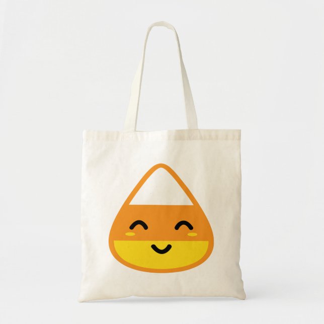 Bolsa Tote Kawaii Candy Corn Tote Bag (Frente)