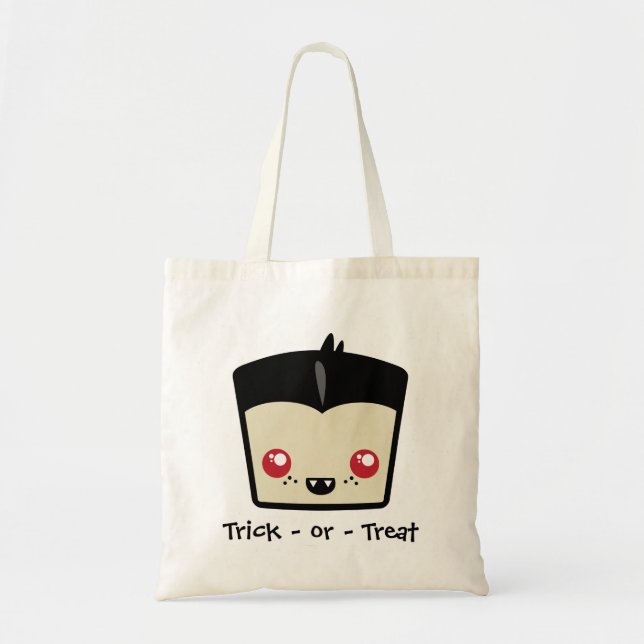 Bolsa Tote Kawaii Dracula Tote Bag (Frente)