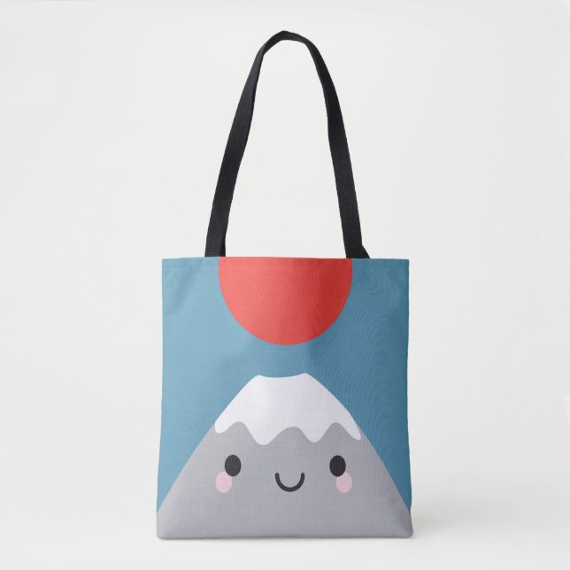 Bolsa Tote Kawaii Mt Fuji San (Frente)