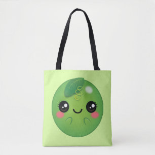 Bolsa Tote Kawaii Pea