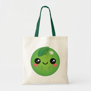 Bolsa Tote Kawaii Pea