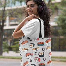 Bolsa Tote kawaii sushi rolls