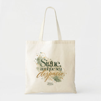 Bolsa Tote Keep Going at Your Own Pace Inspirational Tote Bag