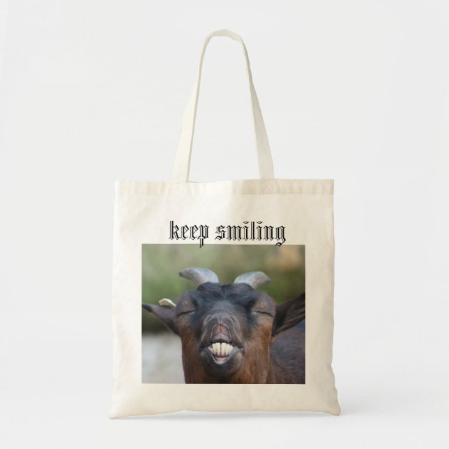 Bolsa Tote keep smiling (Frente)