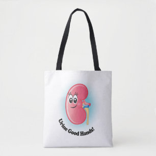 Bolsa Tote Kelly Kidney "Urine Good Hands" (Boas Mãos na Uri