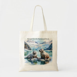 Bolsa Tote Kenai Fjords National Park Harbor Seals Tote Bag