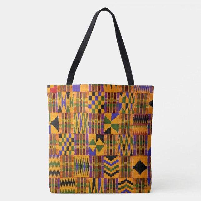 Bolsa Tote kente Bag (Frente)