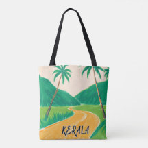 KERALA ÍNDIA COCONUT TROPICAL INDIAN DESIGN