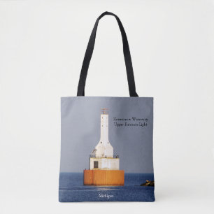 Bolsa Tote Keweenaw Waterway acende por todo o saco