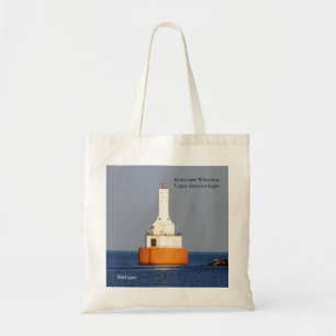 Bolsa Tote Keweenaw Waterway Entrance Lights to bag