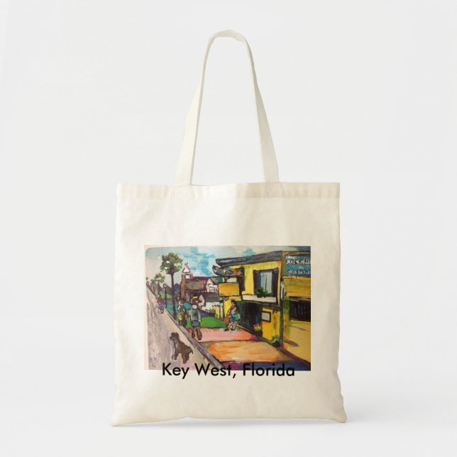 Bolsa Tote Key West Painting (Frente)