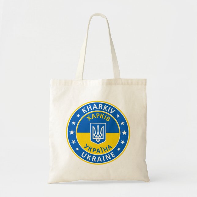 Bolsa Tote Kharkiv Ucrânia (Frente)
