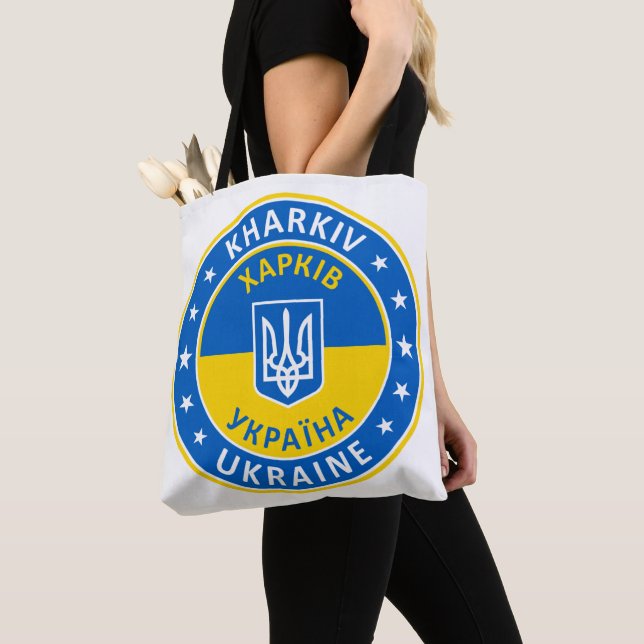 Bolsa Tote Kharkiv Ucrânia (Close Up)