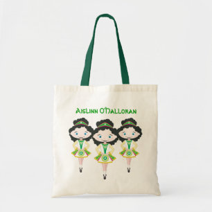 Bolsa Tote KIDLETS dançarina irlandesa dançarina de dança esc