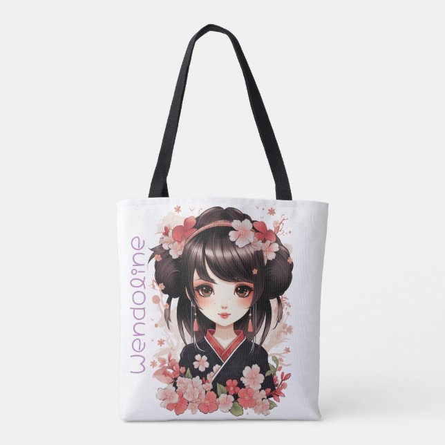 Bolsa Tote Kimono Girl (Verso)