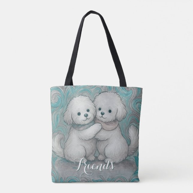 Bolsa Tote Kindred Paws  (Verso)