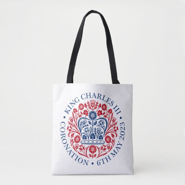 Bolsa Tote King Charles III Coronation (Frente)