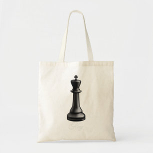 Bolsa Tote King Chess Piece Halloween Figurume Chess Lover