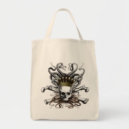 Bolsa Tote King Squid Skull Bag
