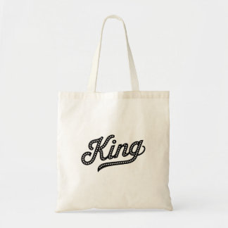 Bolsa Tote King Typography elegant Design