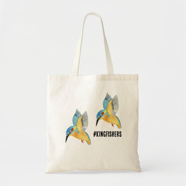 Bolsa Tote Kingfisher (Frente)