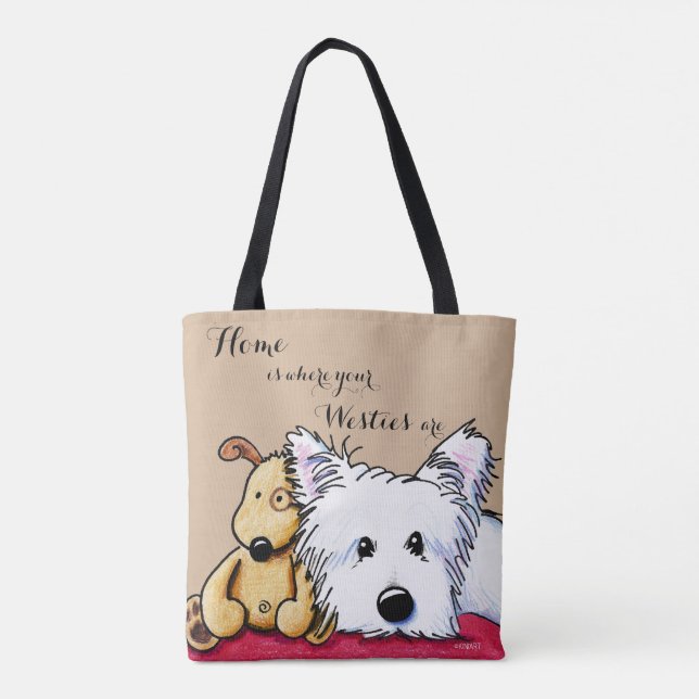 Bolsa Tote KiniArt Ditto e Pudge 2 (Verso)