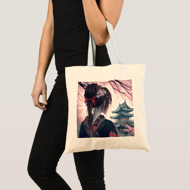 Bolsa Tote Kisu Japão - Tragetasche (Frente (produto))
