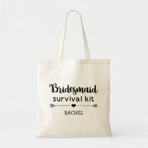 Bolsa Tote Kit de Sobrevivência Moderna de Bridesmaid Person