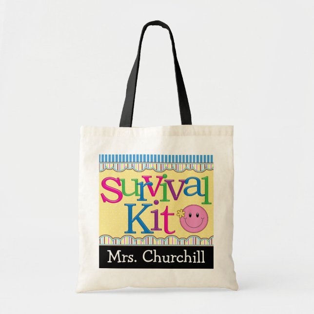 Bolsa Tote Kit de sobrevivência - SRF (Frente)