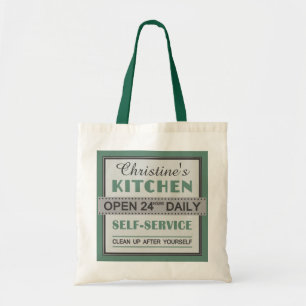 Bolsa Tote Kitchen – custom name – tote bags